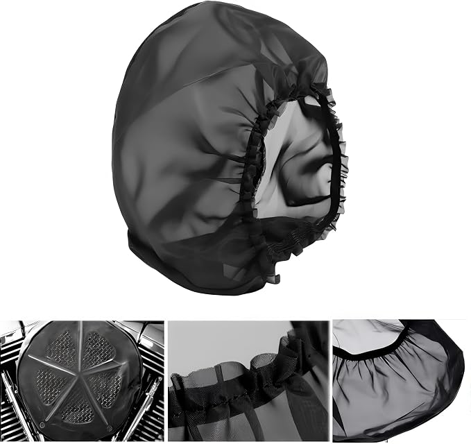 Motorcycle Waterproof Air Filter Rain Sock Dustproof Protective Cover by TCMI