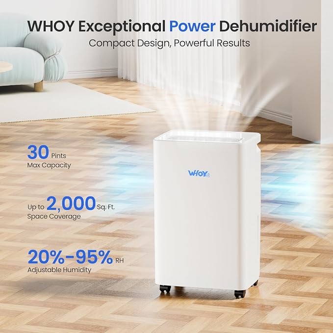30 Pints Smart Dehumidifier - Image 2