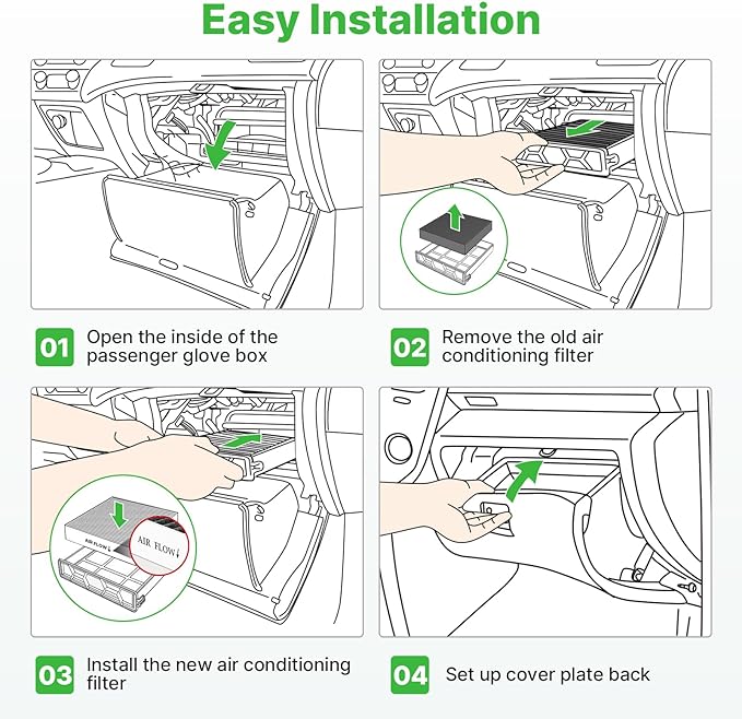Engine+Cabin Air Filters Set Fit - Image 7