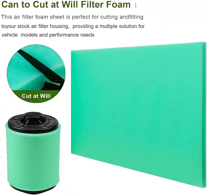 Foam Air Filter Material Sheet for Uni Filter-BF-1 BF1-14" X 17" X 5/8" - Image 2