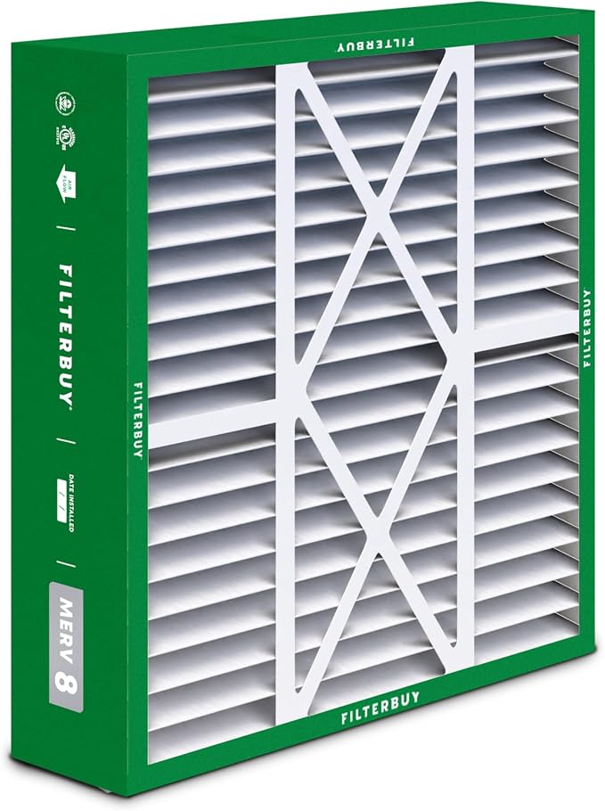 Filterbuy 20x22x5 Air Filter MERV 8 Essential Dust & Allergy Defense, Pleated - Image 8