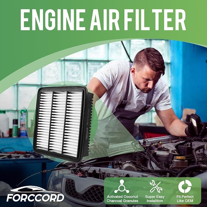 Cabin & Engine Air Filter Fit for Hyundai Elantra 2021-2026, Kona 2024-2026 Air - Image 2