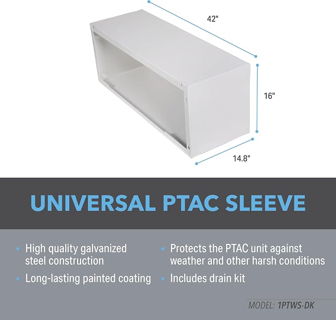 Perfect Aire 1PTWS-DK PTAC Wall Sleeve - Image 3