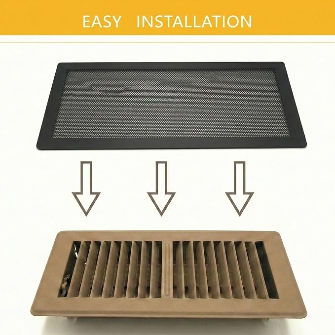MODERN WAVE - Extra Strong Magnetic Air Vent Screen Cover - Image 3