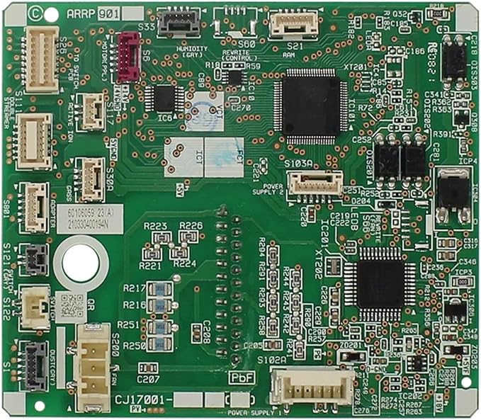 Air Purifier Printed Circuit Assembly PCB CJ17001-1 2P484785-1, Compatible by MUSM