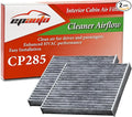 EPAuto CP285 Premium Cabin Air Filter includes Activated Carbon, 2 Packs by EPAuto