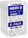 Filter King 18x30x2 Air Filter Dust & Allergy Control AC Furnace Filters by FilterKing