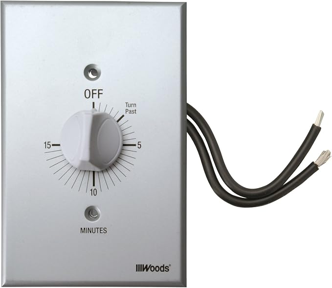 Southwire Woods In-Wall Spring Wound Timer by Woods