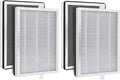 4PCS MA-25 H13 True HEPA Replacement Filter，Compatible by Unknown