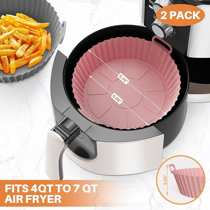ME.FAN Air Fryer Silicone Liners - Image 2