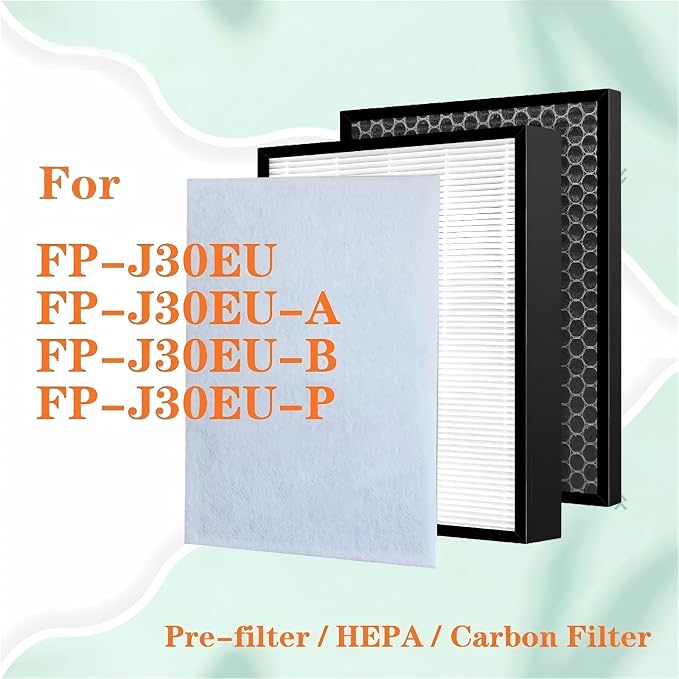 HEPA Filter And Deodorizing Carbon Filter Replacement，Compatible - Image 2