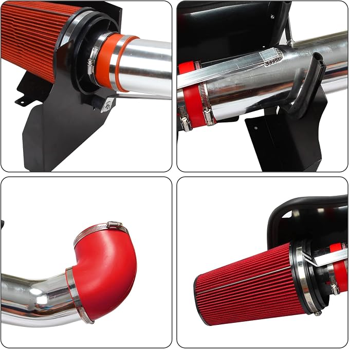 4 Inch Cold Air Intake System Kit Compatible - Image 3