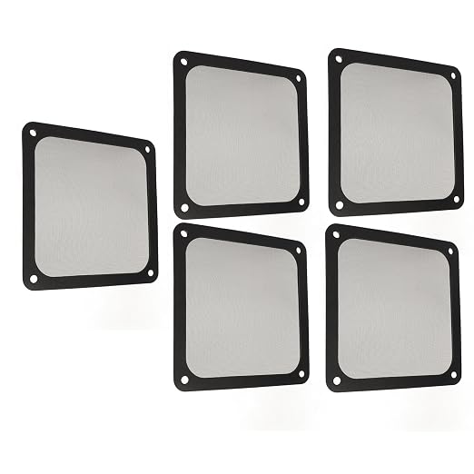 140mm x 140mm Computer Case Fan Dust Filter, PC Cooler Fan Dust Filter Cover - Image 9