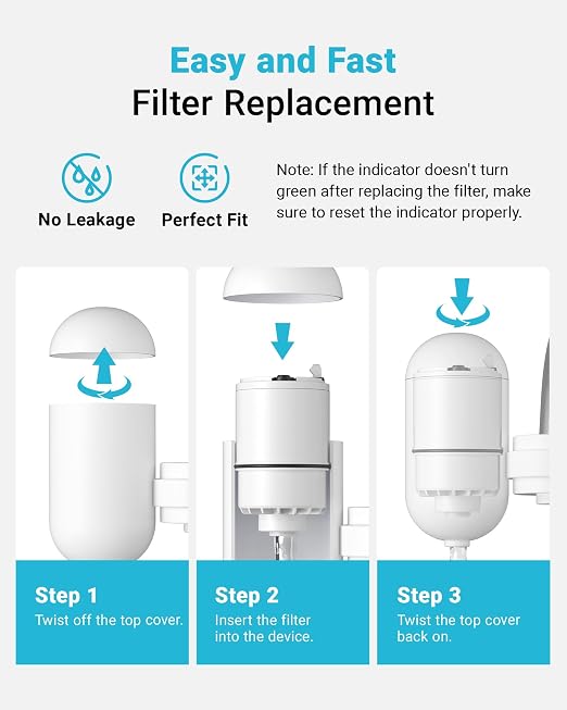AQUA CREST CF08B Faucet Filter, Compatible - Image 9