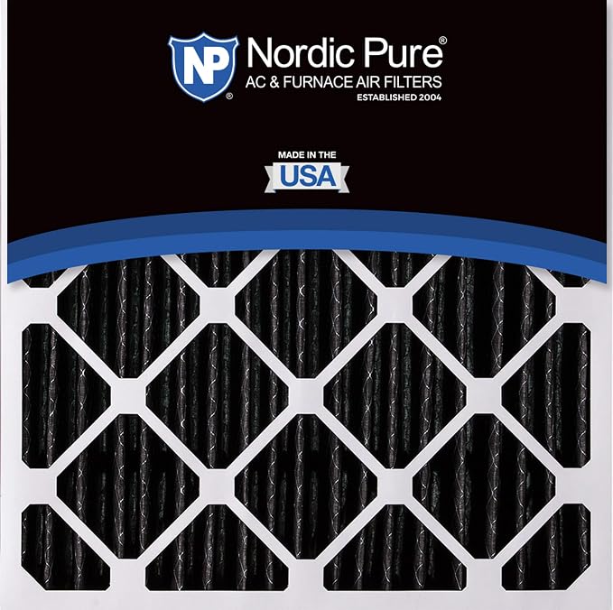 Nordic Pure 20x20x5 Pleated MERV 8 Plus Carbon Air Filters 4 Pack | Actual - Image 5