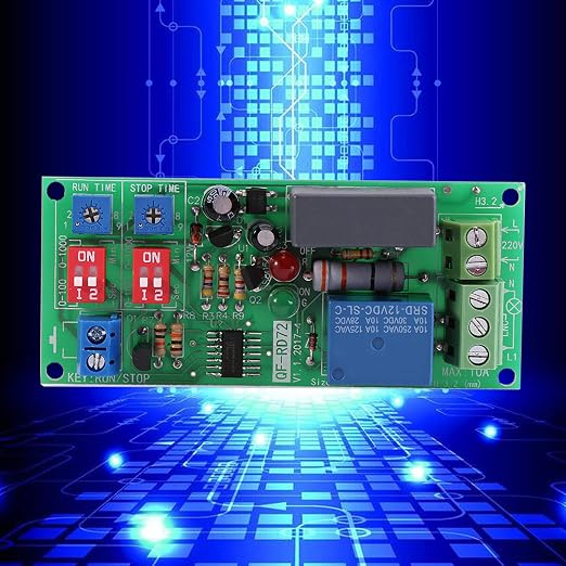 Hilitand AC100V-250V Infinite Loop Cycle Timer Module Delay Relay ON/Off - Image 7