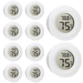 10 Pack Mini Hygrometer Thermometer by LemonBest