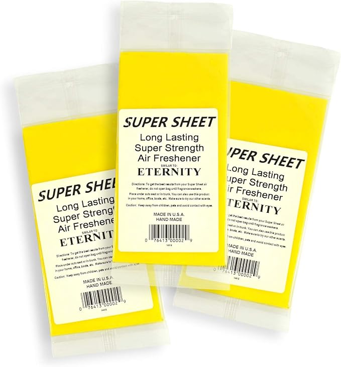 Jenray Super Sheet Small Under Seat Car Air Freshener by Jenray