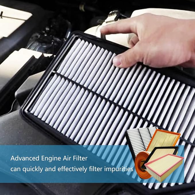For Engine & Cabin Air Filter For Acura MDX 3.5L, Pilot 3.5L. Replacement for - Image 4