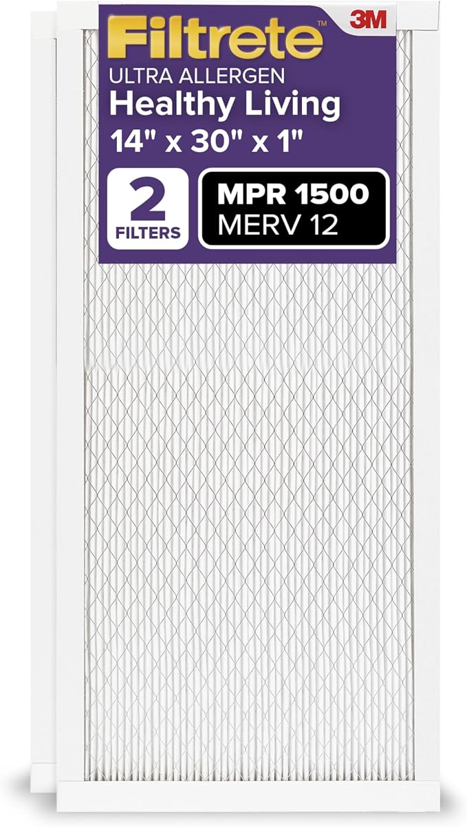 Filtrete 14x30x1 Air Filter, MERV 12, MPR 1500, Bacteria & Viruses, 3-Month AC - Image 4