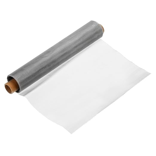 PATIKIL 304 Stainless Steel Wire Mesh Screen, 60 Mesh Woven Air Vent Filter by PATIKIL