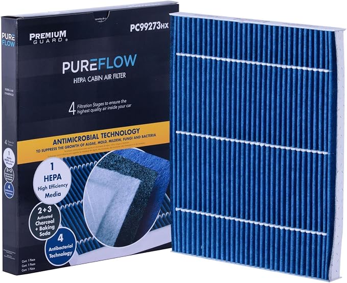 PUREFLOW PC99273HX HEPA Cabin Air Filter | Fits 2017-2022 Kia Niro 1.6L; - Image 3