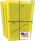 Fast-Shipped-Filters 3 Pack 20x20 Replacement Filter Pads Designed to Fit by Unknown