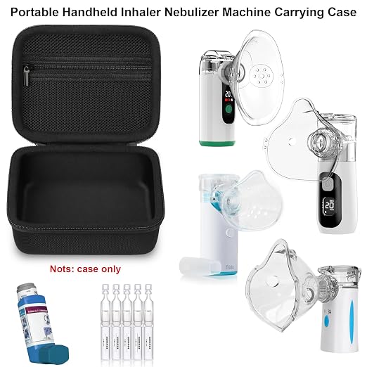 Elonbo Carrying Case for Portable Handheld Inhaler Nebulizer Machine - Image 2