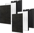 2 Sets Air220 Air320 Replacement Filter Compatible - 3 in 1 Pleated + by ADDFRESH