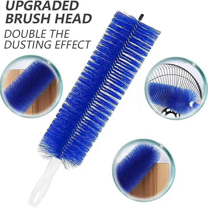 Bendable Microfiber Head, Reusable Dust Remover, Fan Brush Cleaner Washable - Image 6