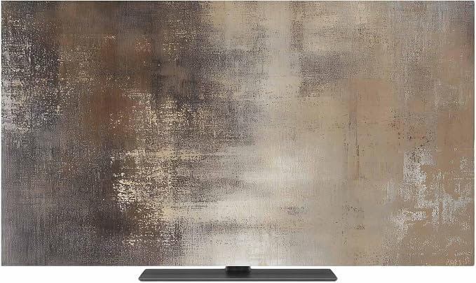 Vintage Shbby Chic Rock Indoor TV Cover, Elastic TV Screen Protector Abstract by Unknown