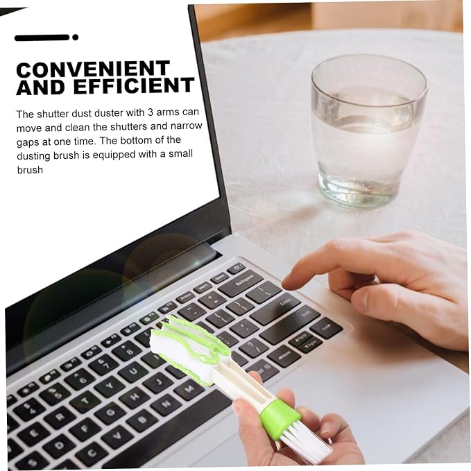 1set Air Conditioner Dust Cleaner Keyboard Brush and Interior Crevice Tool - Image 5