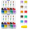 MuHize 240Pcs Upgraded Mini ATM/APM Blade Fuse Assortment Kit by MuHize