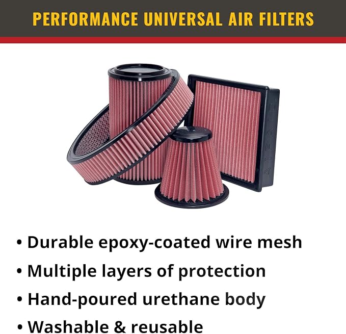 Airaid 700-462TDR Racing Air Filter: Oval Tapered; 6 in Flange ID; 7 in Height; - Image 2