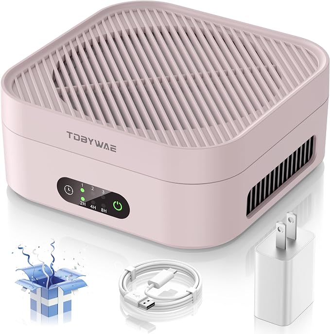 Air Purifiers for Home, TDBYWAE Air Purifier for Bedroom Up to 600 ft² by Clicknow