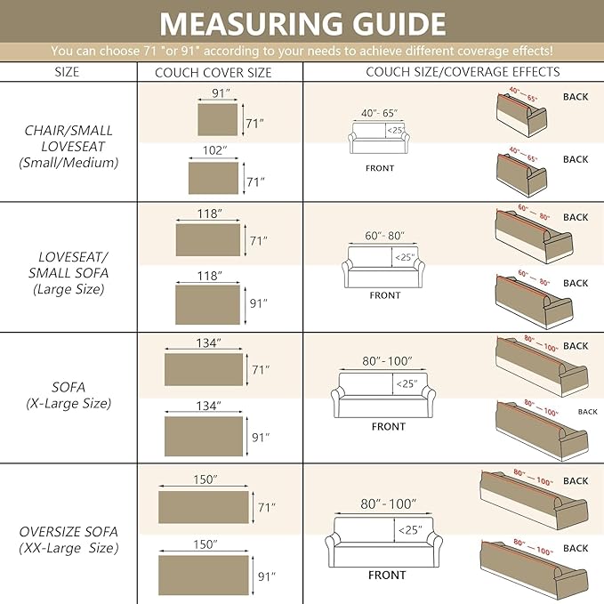 MYSKY HOME Oversized Armchair Couch Cover for 1 Cushion Couch, Washable Sofa Protector, Chair Couch Covers with Tassel Sofa Covers Sofa Throws Sofa Slipcovers Futon Cover for Pet, Kid, 71"X91", Blue