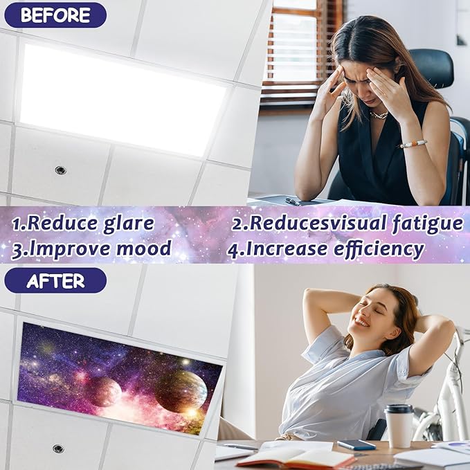 8 Pack Fluorescent Light Covers - Image 3