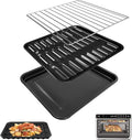 GWY 3PCS Air Fryer Grill Pan Basket Wire Rack Set by GWY