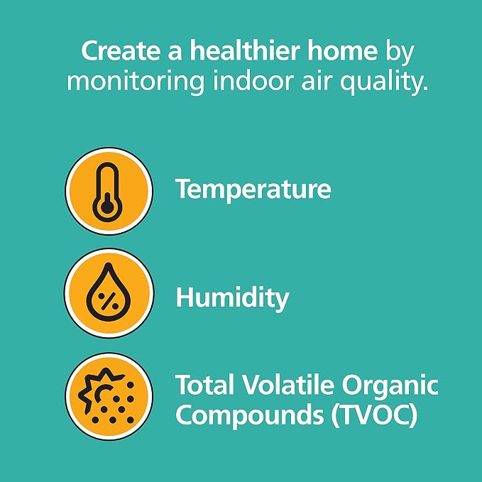 Kidde Smart Smoke Detector & Indoor Air, Quality Monitor, Alexa Compatible - Image 4