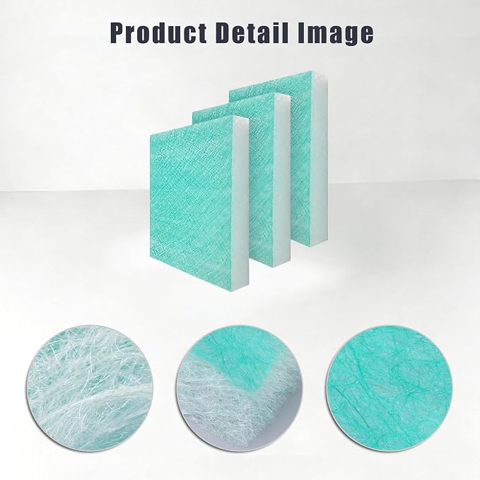 Spray Booth Air Filter Fiberglass Exhaust Green in Paint Booth 15g Green) - Image 2