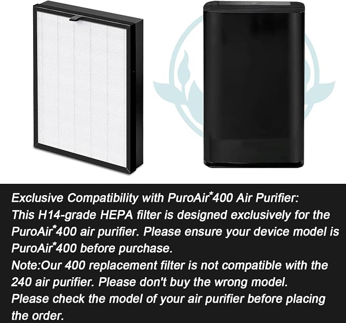 400 Air Purifier Replacement Filter Compatible - Image 3
