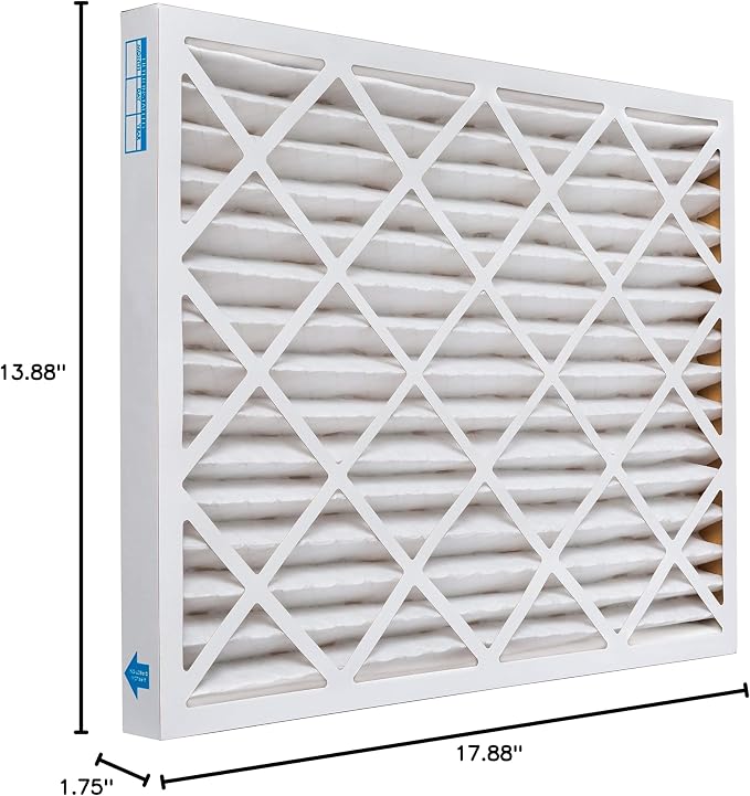 Aerostar 14x18x2 MERV 8, Pleated Air Filter, Box of 6, Made in the USA - Image 9