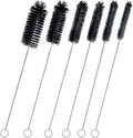 Brush Family Straw Cleaner Brush Set, 6 Piece 12" Long Pipe Tube Bottle Brushes by BRUSHFAMILY