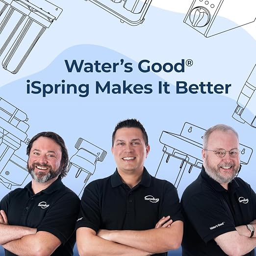 iSpring WGB32B-KDS+AHPF12MNPT16X2 Whole House Water Filtration System, - Image 7