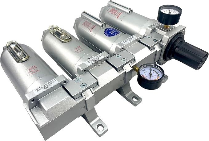 4 STAGE SUPER DUTY INDUSTRIAL GRADE ULTRA CLEAN FILTER REGULATOR COALESCING - Image 4