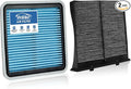 Engine+Cabin Air Filters Fit for Crosstrek 16-17, Forester 09-18, Impreza 08-16 by RVgolf