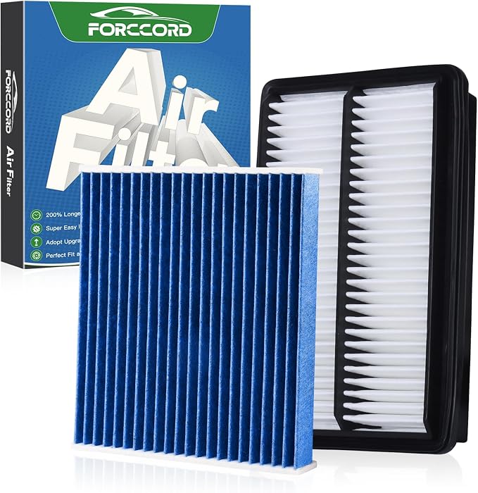 Cabin & Engine Air Filter Fit for Acura TLX 2021-2025 2026 L4 2.0L, Honda by Forccord