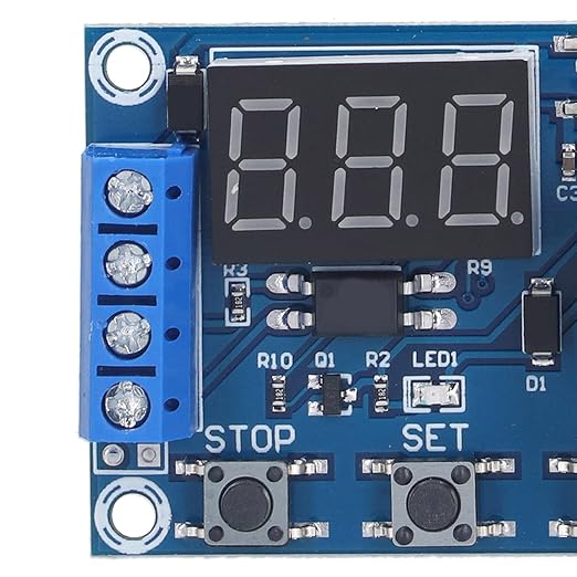 Timer Relay Module with One Way Trigger Cycle and Timing Delay Switch, - Image 8