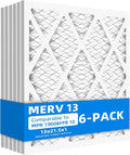 13x21 1/2x1 Air Filter, MPR 1900 & FPR 10, MERV 13 Pleated Air Filter by Chenzhit