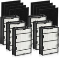 DerBlue 6PCS HAPF600 Filter Replacement and 8PCS pre filter Compatible by HOME